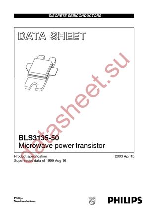 BLS3135-50,114 datasheet  